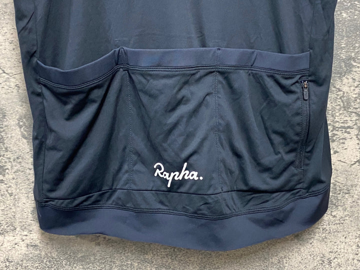 KC666 ラファ Rapha CORE JERSEY 半袖 サイクルジャージ 黒 XXL