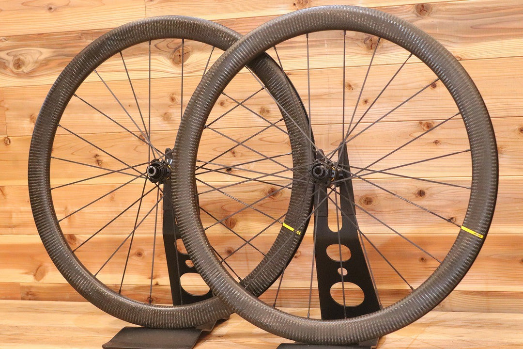 マヴィック MAVIC コスミック COSMIC PRO CARBON UST DISC シマノ 11S/12S 19C カーボン チューブレスレディ ホイールセット 【広島店】