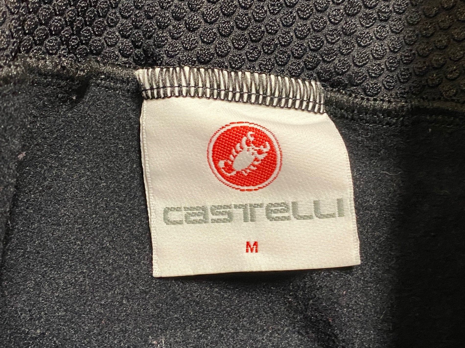 JP484 カステリ CASTELLI ロッソコルサ ROSSO CORSA ビブタイツ 黒 M