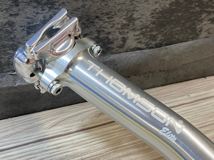 KO004 トムソン THOMSON ELITE アルミ シートポスト Φ27.2 OF16mm シルバー