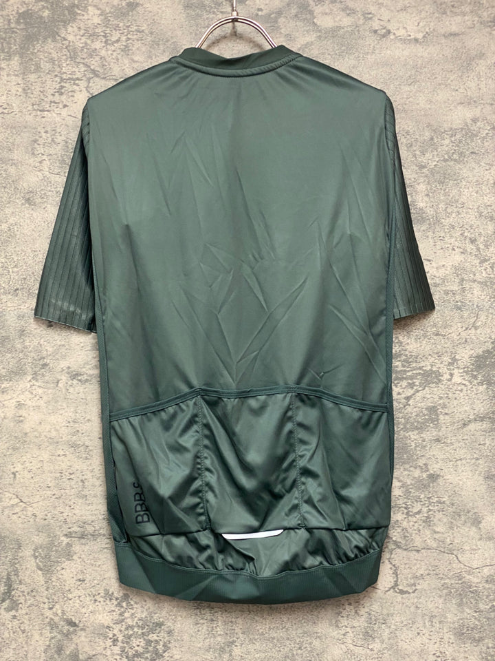 JY853 BBB 半袖 エアロスリーブ サイクルジャージ オリーブ M