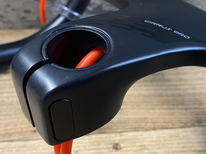 KI493 フォルツァ FORZA CIRRUS PRO ステム一体型 カーボン ドロップハンドル ブラケット/エンド部C-C380/400mm ステム長90mm