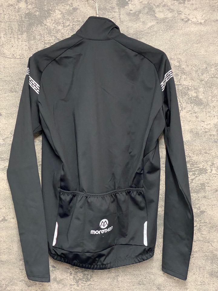 JW373 モーゼン Morethan 長袖 サイクルジャケット 黒 S