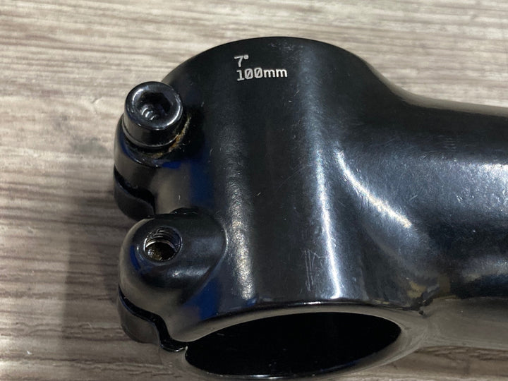 JR997 ボントレガー BONTRAGER BLENDR STEM アルミステム 黒 100mm Φ31.8 OS 7°