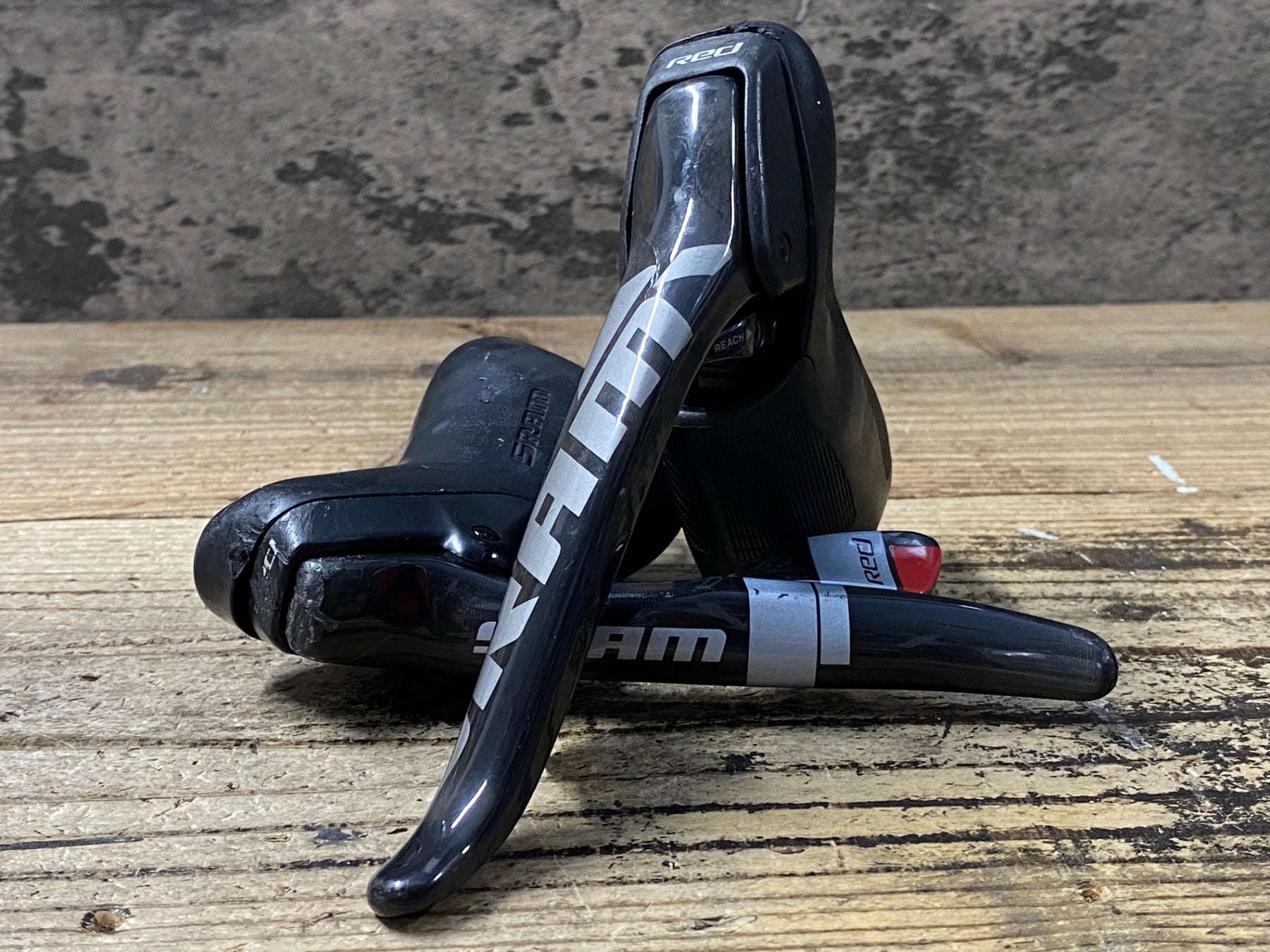 KO509 スラム SRAM レッド Red DoubleTap シフトブレーキレバー セット