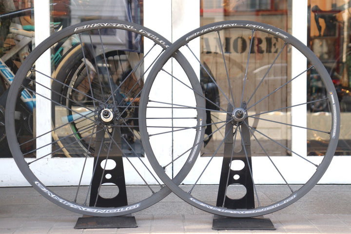 カンパニョーロ Campagolo シャマルミレ SHAMAL MILLE 17C アルミ クリンチャー ホイールセット シマノ11/12S 【横浜店】 通常価格¥82,500