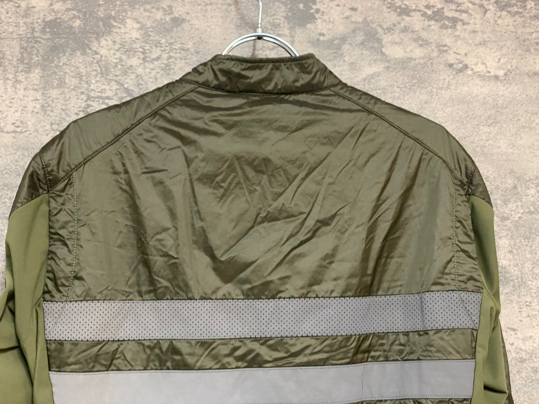 KS437 ラファ Rapha BREVET INSULATED JACKET 長袖 サイクルジャケット 深緑 M