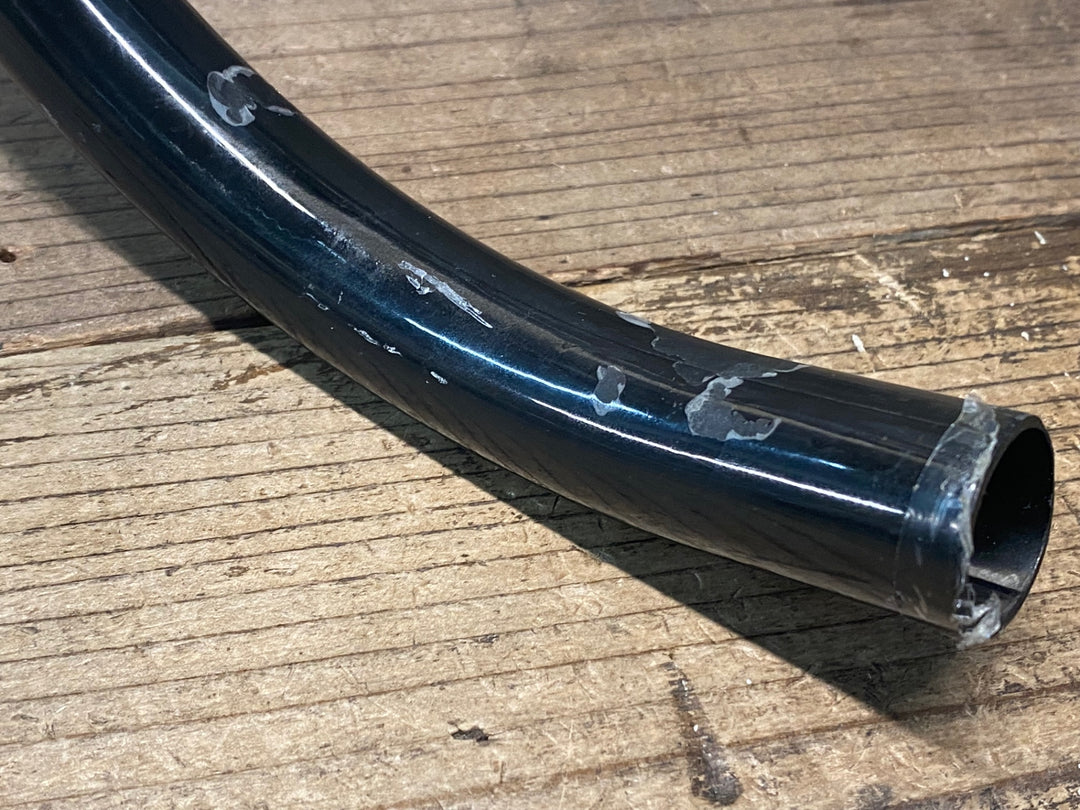 JF809 チネリ cinelli ネオス NEOS 400 Φ31.8 REACH70 DROP125 カーボン ドロップハンドル ※クリア剥がれ大 ジャンク