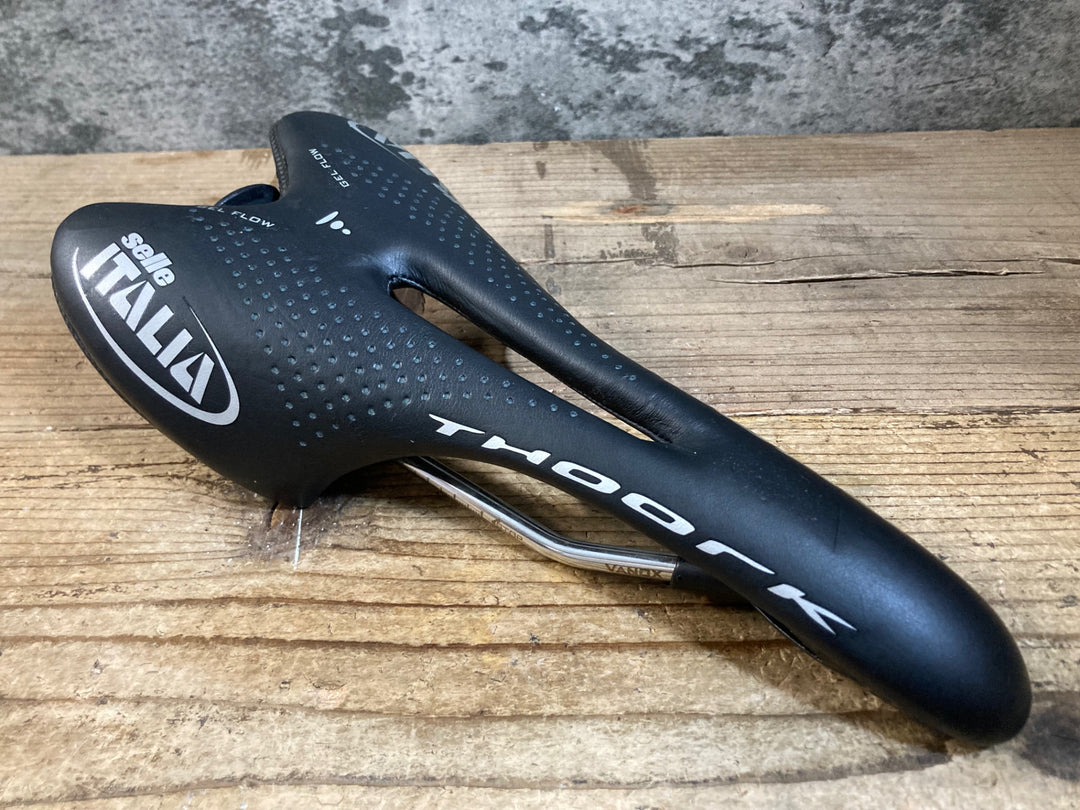 KI028 セライタリア SELLE ITALIA ソーク THOORK サドル 黒 VANOXレール