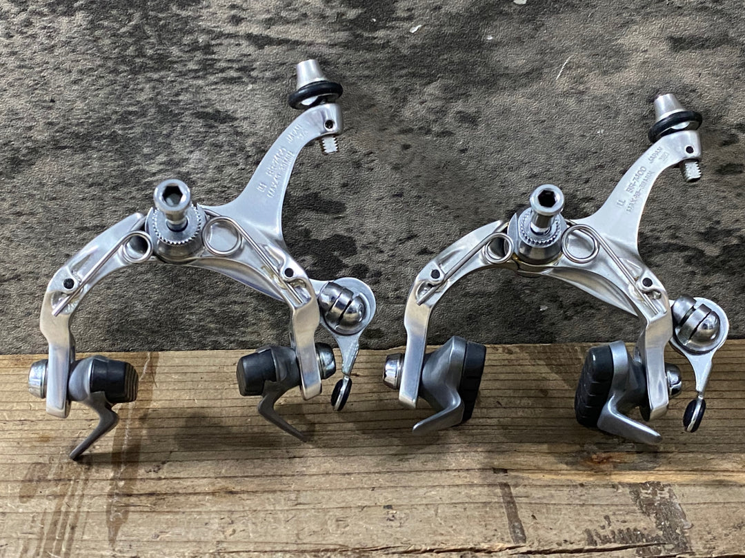 KK108 シマノ SHIMANO デュラエース DURA-ACE BR-7400 キャリパーブレーキ 前後セット