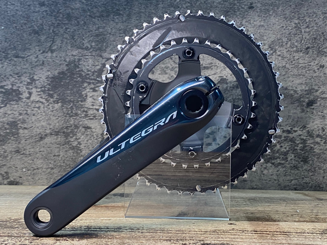 JO125 シマノ SHIMANO アルテグラ ULTEGRA FC-R8000 クランクセット 165mm 50/34T 11S リコール点検済み ※表面へこみ、タッチアップ跡あり
