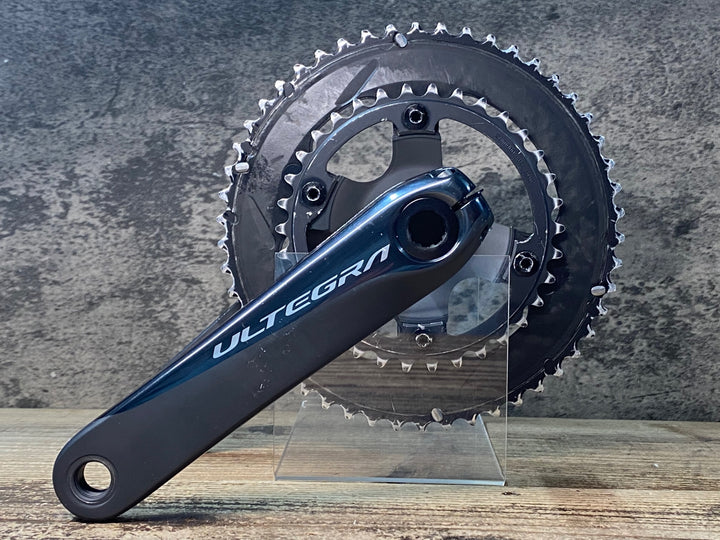 JO125 シマノ SHIMANO アルテグラ ULTEGRA FC-R8000 クランクセット 165mm 50/34T 11S リコール点検済み ※表面へこみ、タッチアップ跡あり