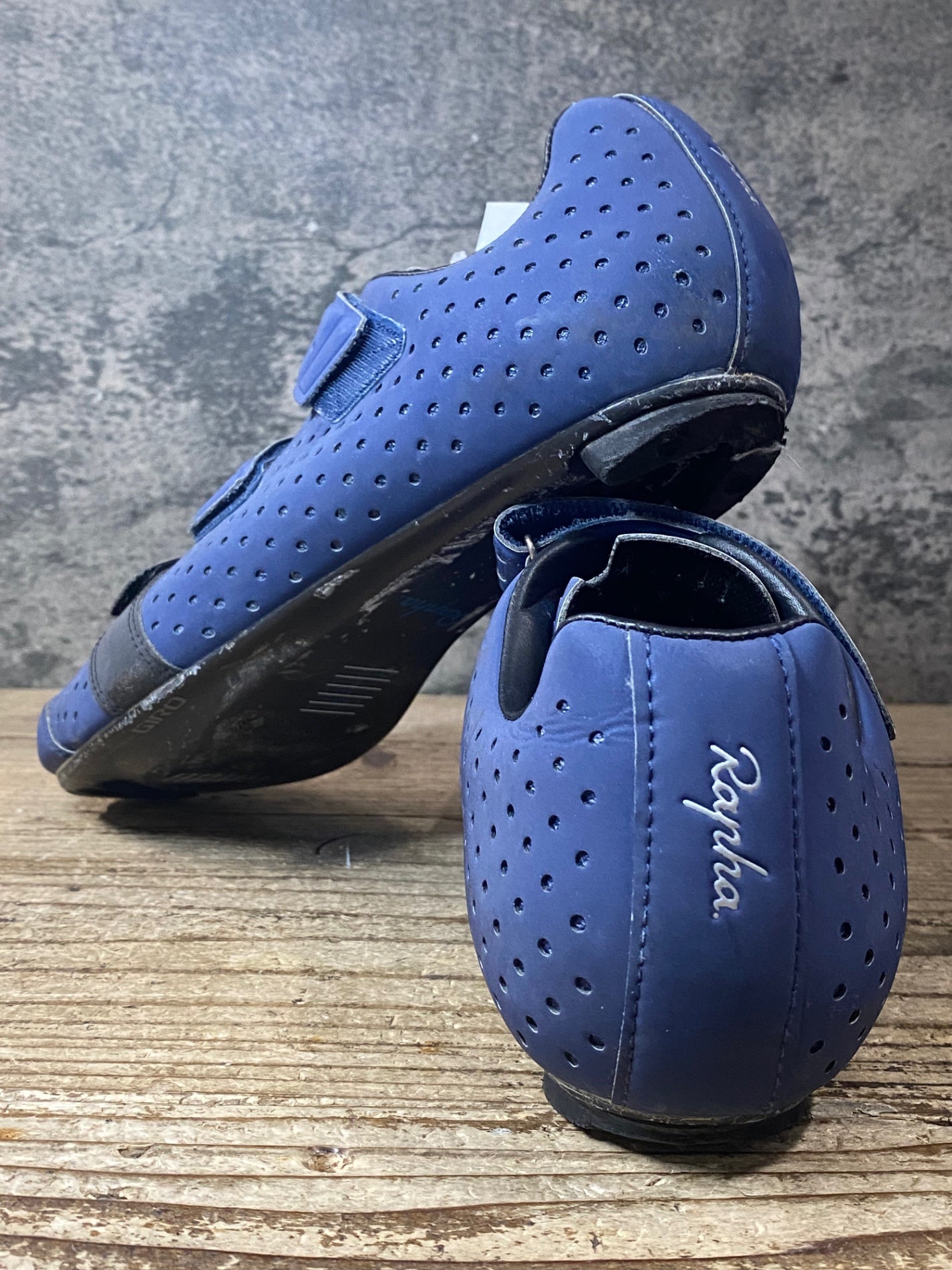 JU978 ラファ Rapha CLIMBER'S SHOE ビンディングシューズ 3穴 紺 EU43