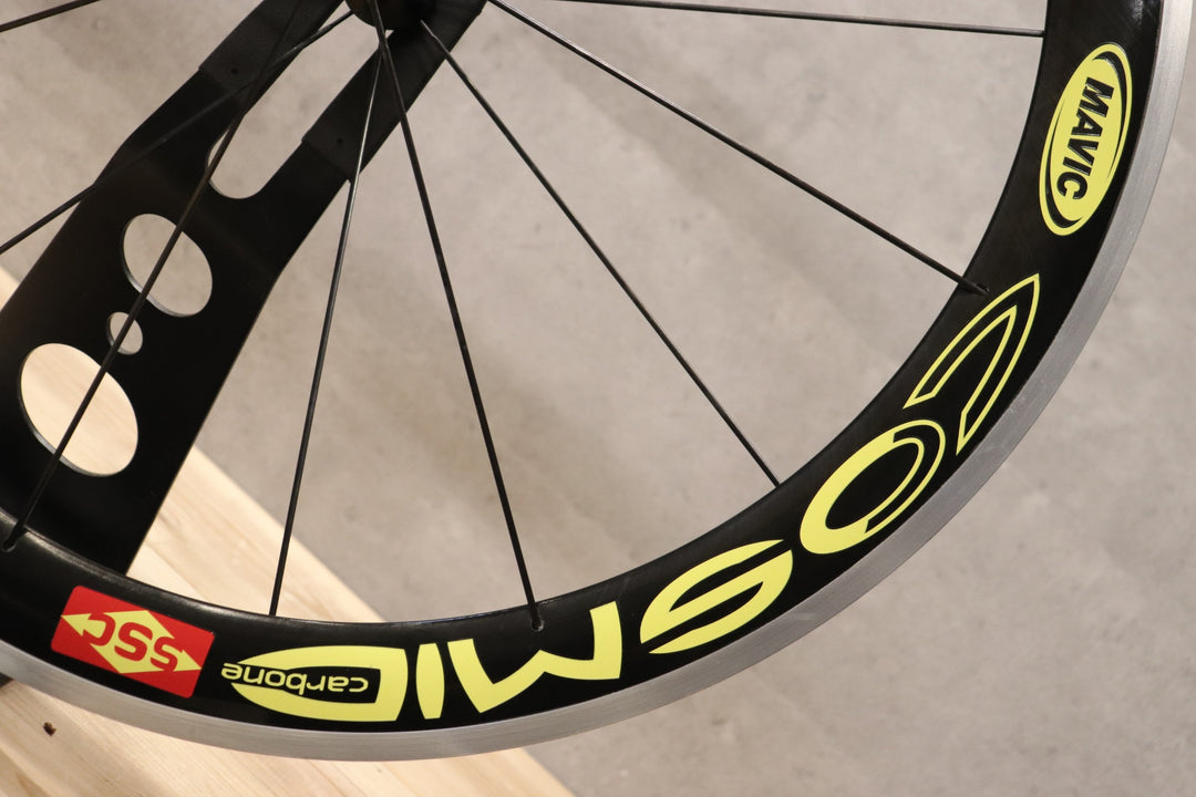 マヴィック MAVIC コスミック カーボン COSMIC CARBONE SSC アルミ/カーボン チューブラー ホイールセット シマノ11/12S 【さいたま浦和店】