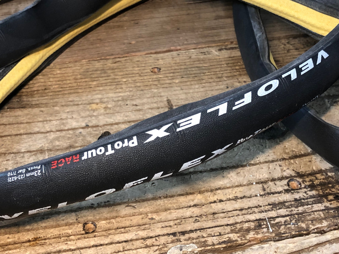 JT767 VELOFLEX ProTour RACE TU 23mm ブラックサイド 2本タイヤ