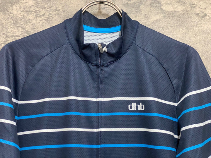 KF172 dhb 半袖 サイクルジャージ 濃紺 S
