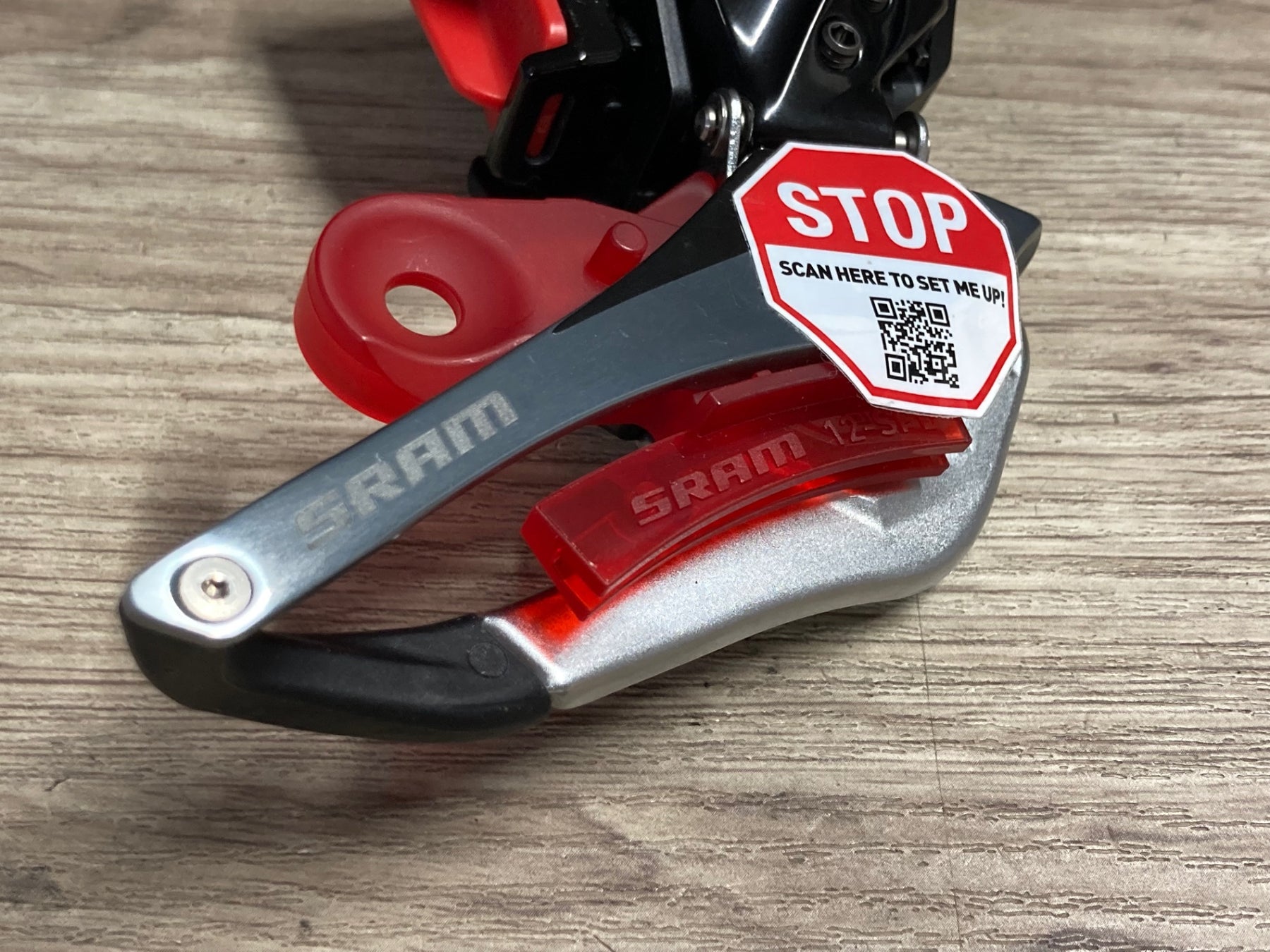 JX321 スラム SRAM レッド RED eTap AXS D1 FD-RED-E-D1 フロント