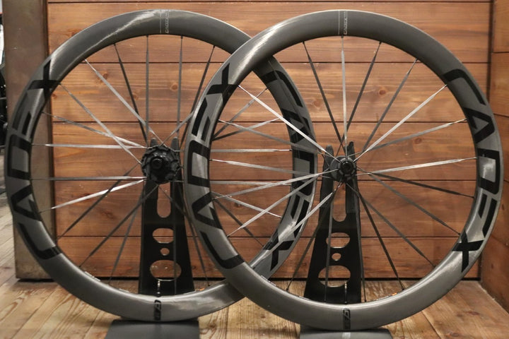 鬼ベアリング搭載！カデックス CADEX ウルトラ ディスク 50 ULTRA DISC TUBELESS カーボン チューブレス ホイールセット シマノ12/11S  【東京南麻布店】