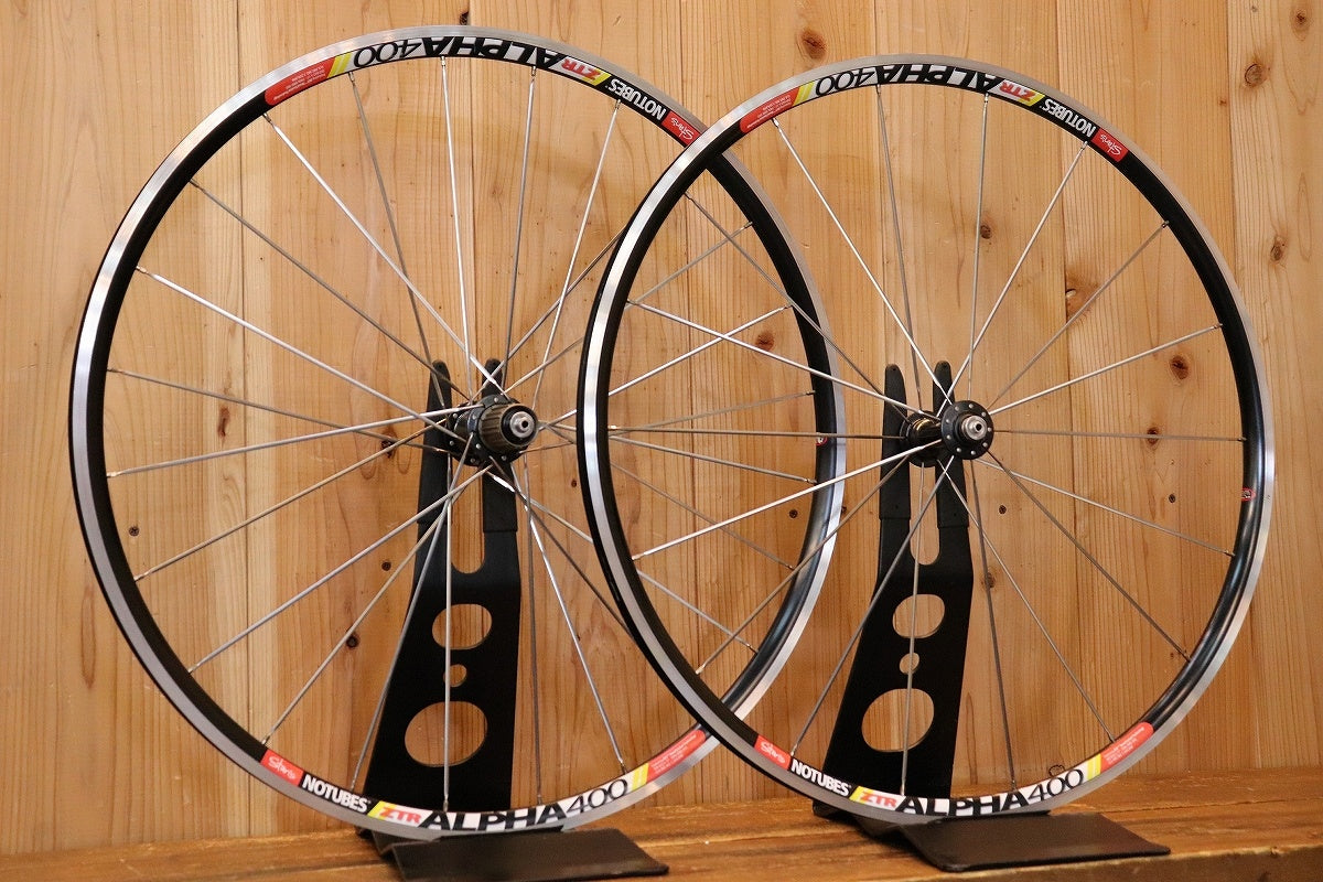 スタンズ STAN'S ZTR ALPHA 400 リム 手組み DURA-ACE HB/FH-9000 ハブ