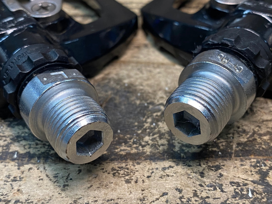 JO034 シマノ SHIMANO PD-A530 ビンディングペダル 片面フラット 黒 SPD