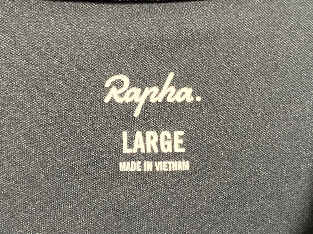JU405 ラファ Rapha CORE JERSEY 半袖 サイクルジャージ 黒 L