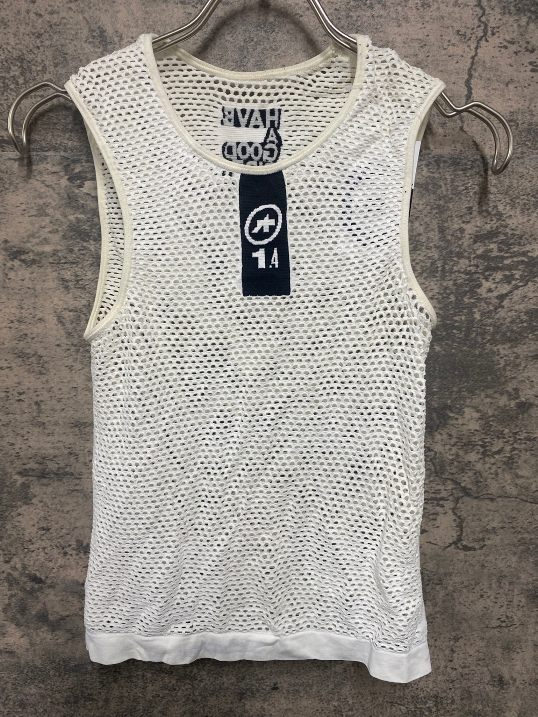JP482 アソス ASSOS ノースリーブ ベースレイヤー 白 Ⅰ