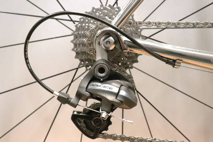 チネリ CINELLI XCR 2010頃 Sサイズ シマノ デュラエース 7900 10S ステンレス ロードバイク WH-7850-C24 【仙台店】
