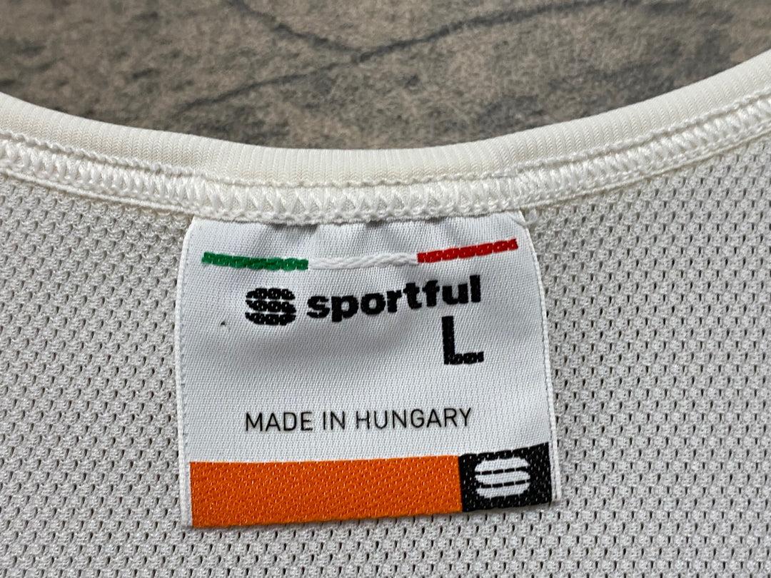 JX560 スポーツフル sportful ビブショーツ 白 黒 L