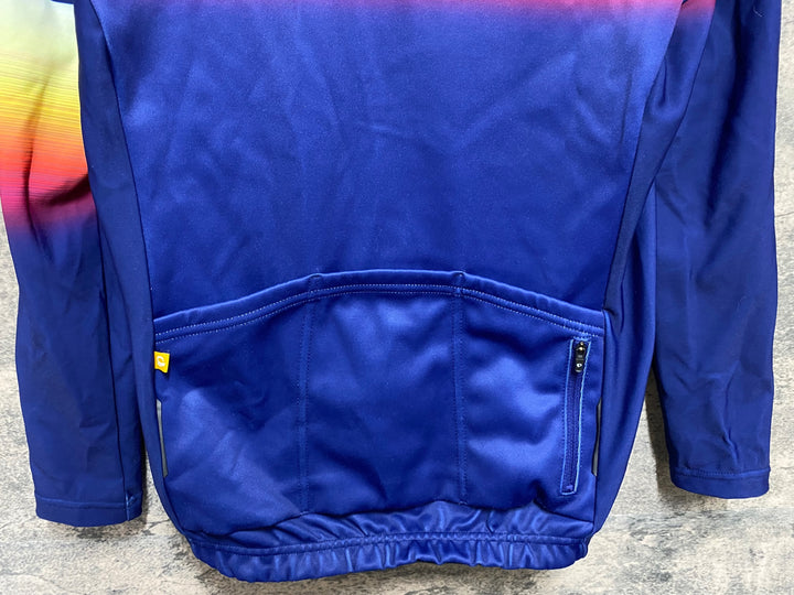 JZ045 パールイズミ PEARL iZUMi 長袖 サイクルジャージ 紺 S