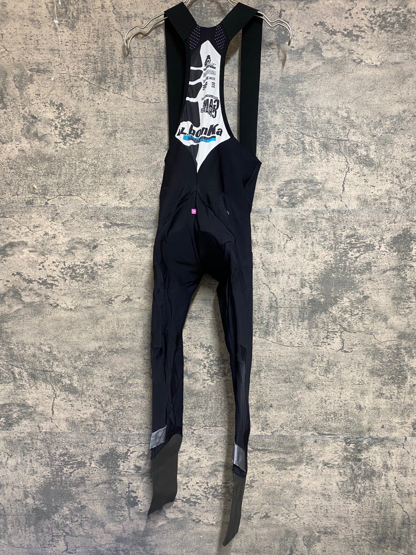 JP392 アソス ASSOS MILLE LL.bonKa 4.4 WINTER ビブタイツ 黒 S 裏