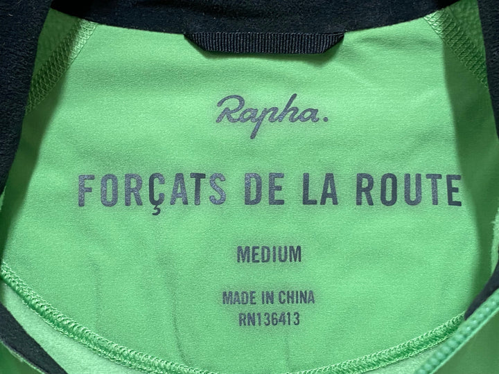 JQ226 ラファ Rapha PRO TEAM JACKET 長袖 サイクルジャケット グリーン M 裏起毛