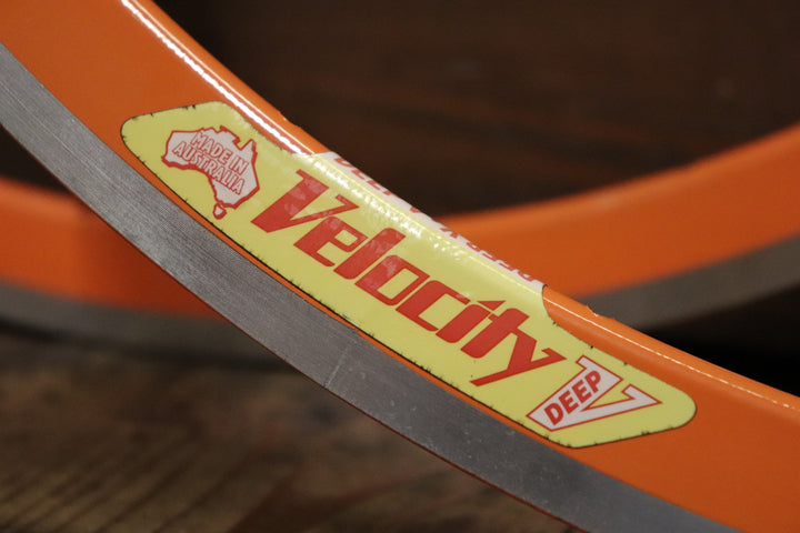 ヴェロシティ VELOCITY DEEP V 32H アルミ クリンチャー リムセット 【東京南麻布店】