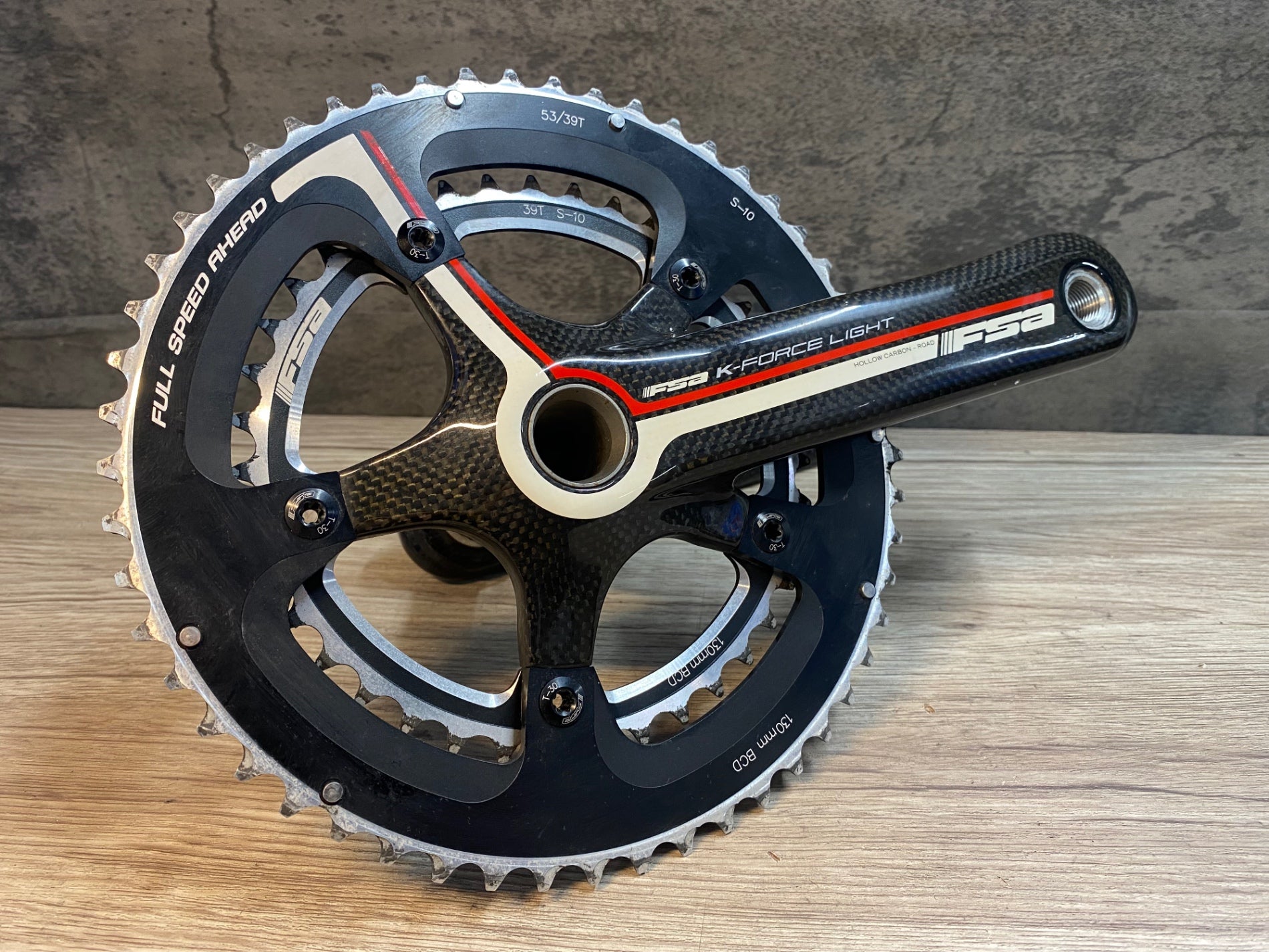 JM624 FSA K-FORCE LIGHT クランクセット 53/39T 10S 170mm Φ24 – BICI