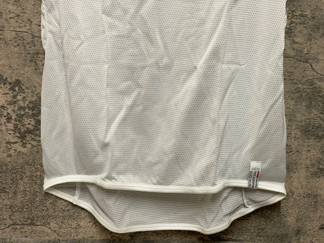 JQ346 アソス ASSOS hot Summer Later active ベースレイヤー 白 M