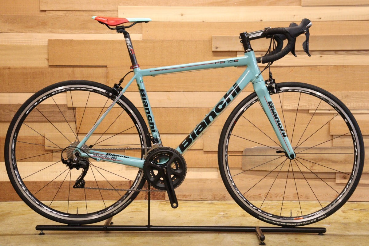 ビアンキ BIANCHI フェニーチェプロ FENICE PRO 2016 55サイズ シマノ 105 5800 MIX アルミ スカンジウ –  BICI AMORE ONLINE STORE