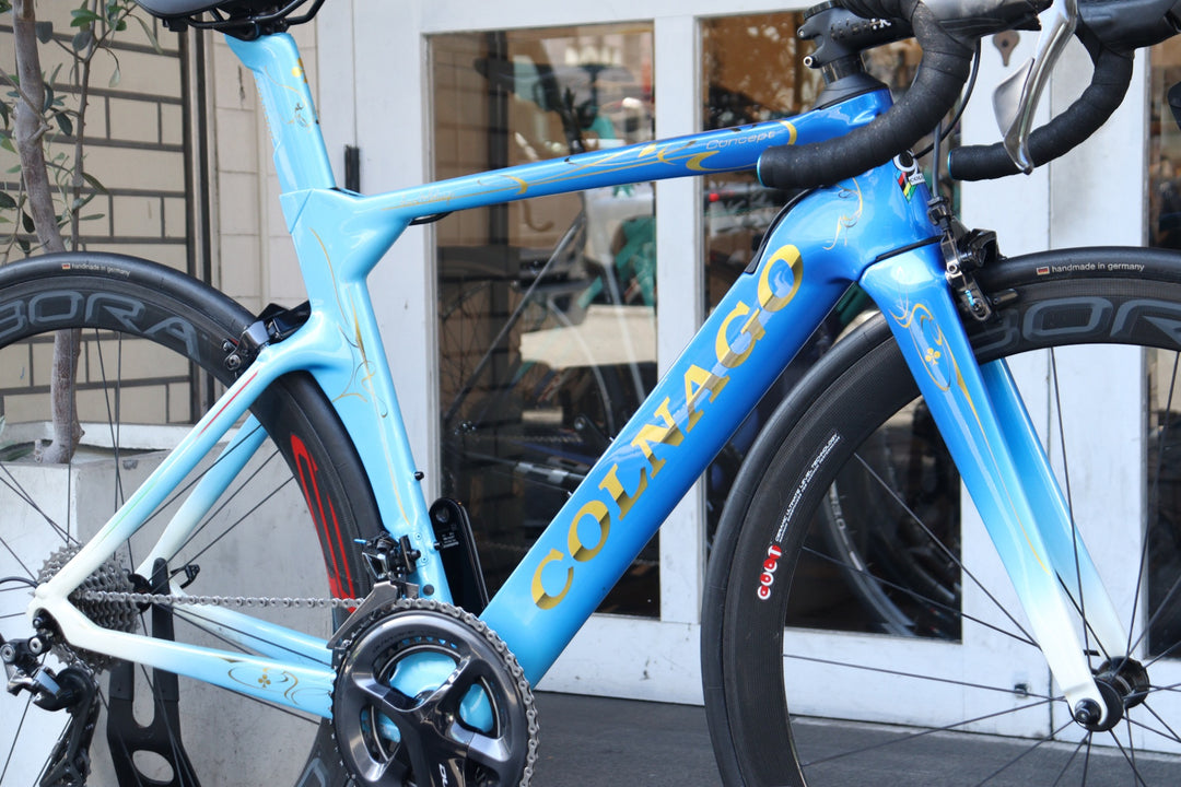 コルナゴ COLNAGO コンセプト CONCEPT 2018モデル 480Sサイズ シマノ デュラエース R9100 11S カーボン ロードバイク BORA ONE 50 TU 【横浜店】
