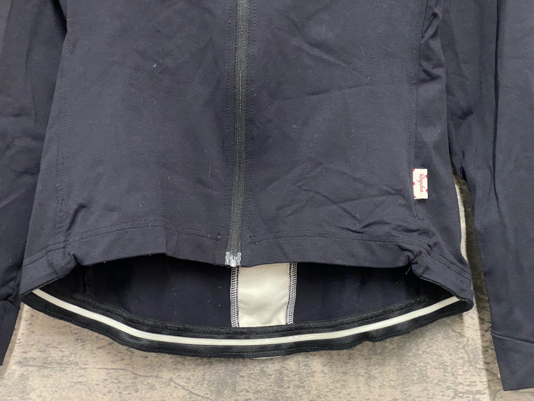 JX635 ラファ Rapha LONG SLEEVE SOUPLESSE JERSEY 長袖 サイクルジャージ 黒 レディース S