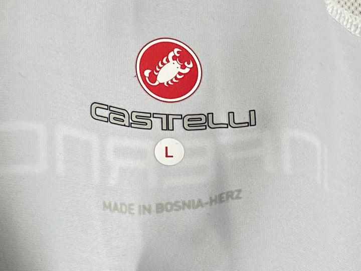 JY158 カステリ CASTELLI ロッソコルサ ROSSO CORSA INFERNO ビブショーツ 黒 L