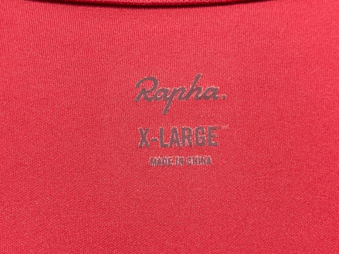 JP266 ラファ Rapha MEN'S SHORT SLEEVE CORE JERSEY 半袖 サイクルジャージ 赤 XL