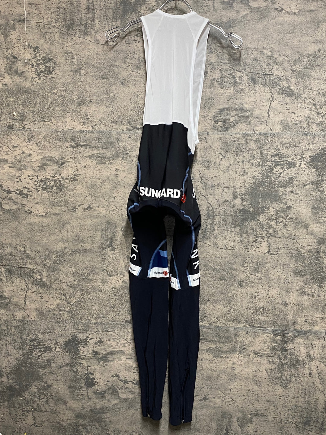 KE982 スポーツフル sportful ビブタイツ 黒 S 裏起毛 SAXO BANK