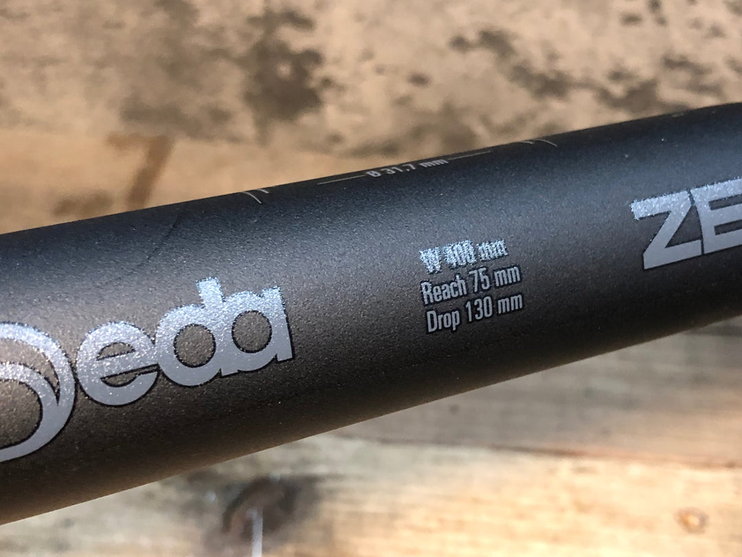 JS809 デダ Deda ZERO1 アルミ ドロップハンドル Φ31.7 ブラケット外-外400mm
