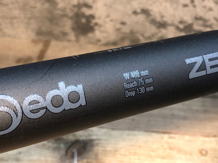 JS809 デダ Deda ZERO1 アルミ ドロップハンドル Φ31.7 ブラケット外-外400mm