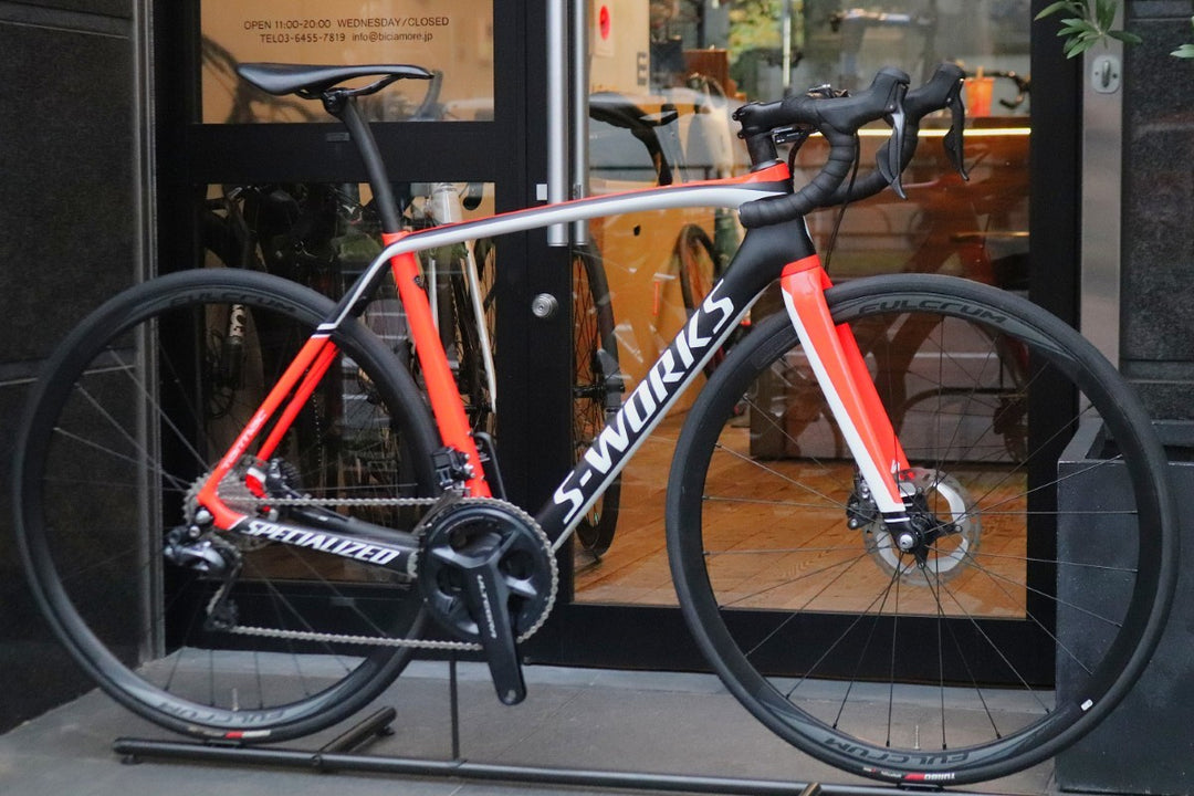 スペシャライズド SPECIALIZED エスワークス ターマック S-WORKS TARMAC SL5 DISC 2016モデル 54サイズ シマノ アルテグラ R8070 MIX Di2 11S カーボン 【東京南麻布店】