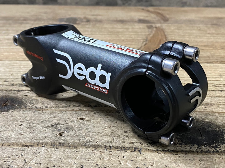 KD172 デダ Deda ZERO 100 アルミステム 黒 Φ31.7 OS 90mm