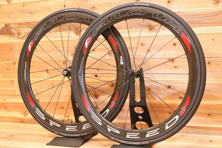 フルクラム FULCRUM スピード SPEED 55T RIM シマノ 11S/12S カーボン チューブラー ロードバイク ホイールセット 【広島店】