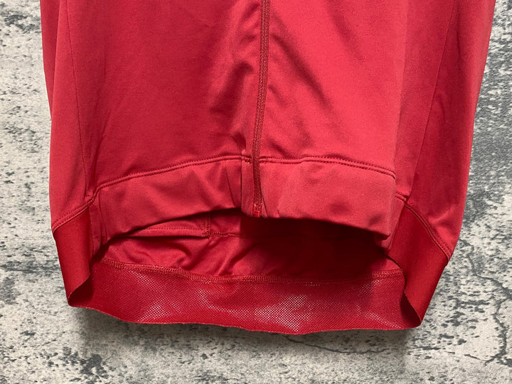 JQ779 ラファ Rapha MEN’S SHORT SLEEVE CORE JERSEY 半袖 サイクルジャージ 赤 S