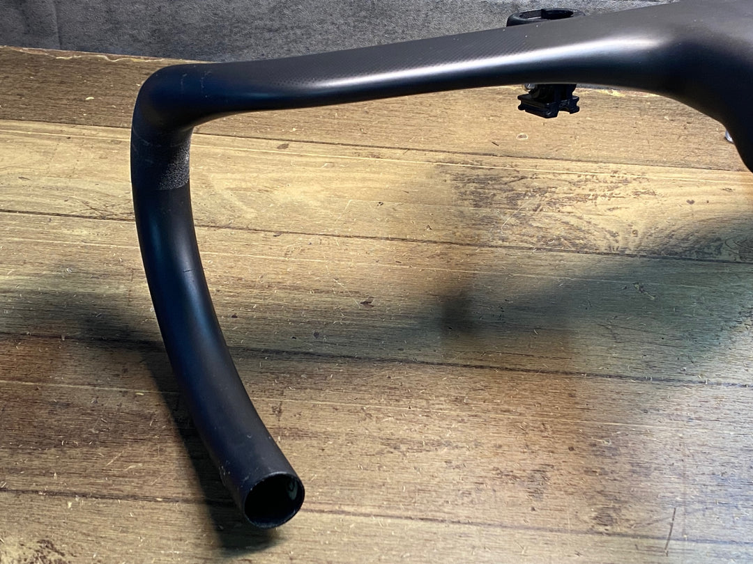 JG931 ロヴァ―ル ROVAL RAPIDE COCKPIT カーボン ドロップハンドル ステム一体型 エンドC-C390mm 90mm OS