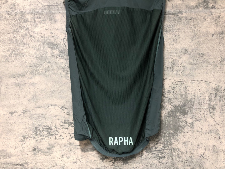 JO796 ラファ Rapha PRO TEAM LIGHTWEIGHT GILET ジレ サイクルベスト S 緑