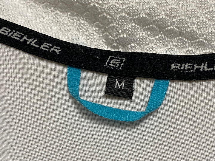 KD772 ビーラー BIEHLER 半袖サイクルジャージ 白 M
