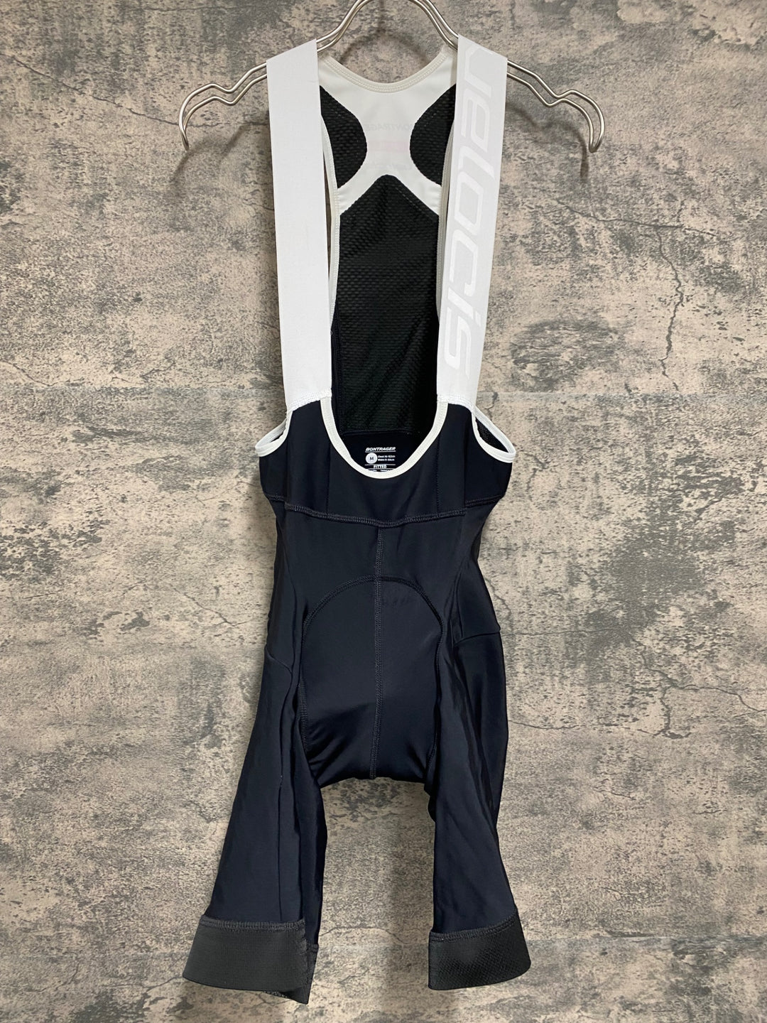 JU200 ボントレガー BONTRAGER ヴェロシス VELOCIS ビブショーツ 裏起毛 M 黒 ロゴひび割れ